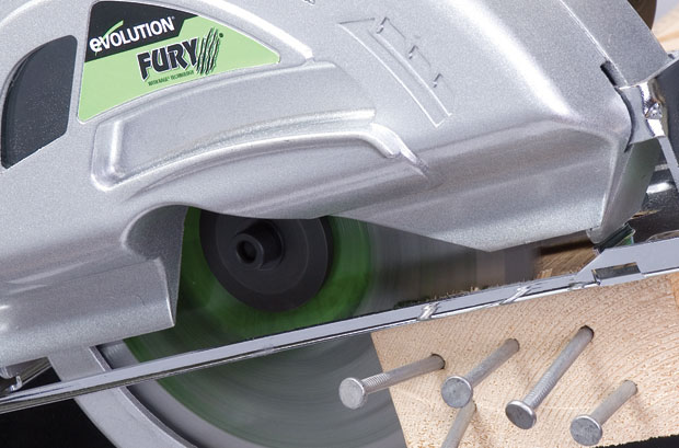 Fury saw cutting nails