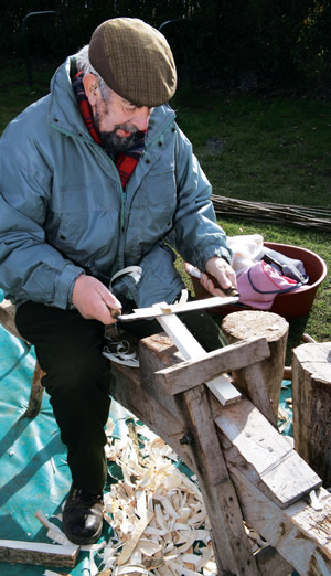 using a draw knife