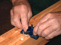 using a hand router