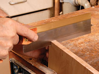 cutting dovetails