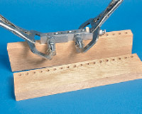 clamping the Joint Genie in place