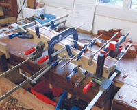 Clamping up