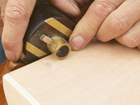 using a marking guage