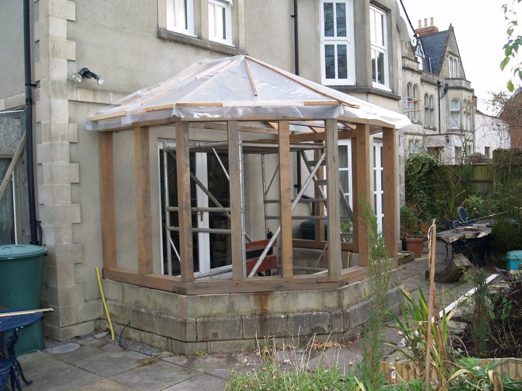 See Michael Huntley’s octagonal green oak conservatory build in the last of his ‘Small Structures’ series