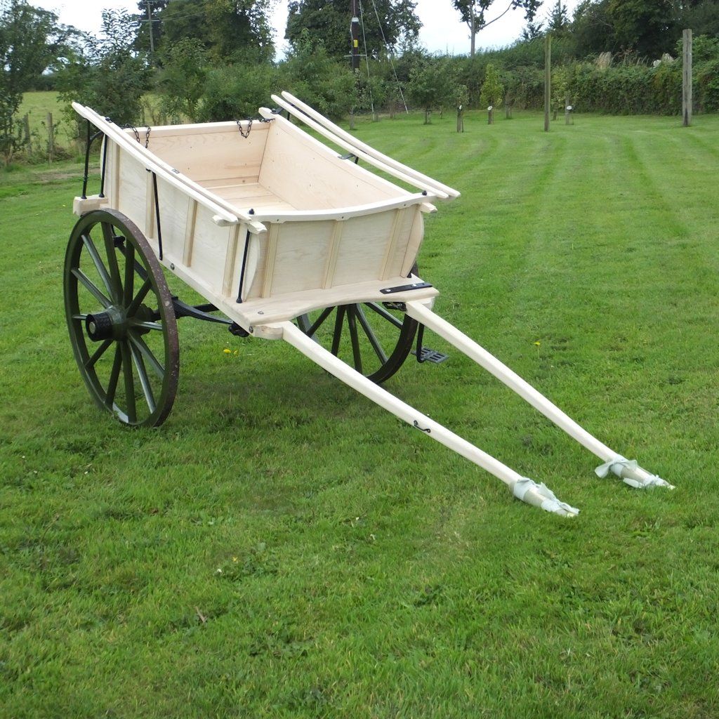 Peter Bishop’s donkey cart is also this month’s cover star