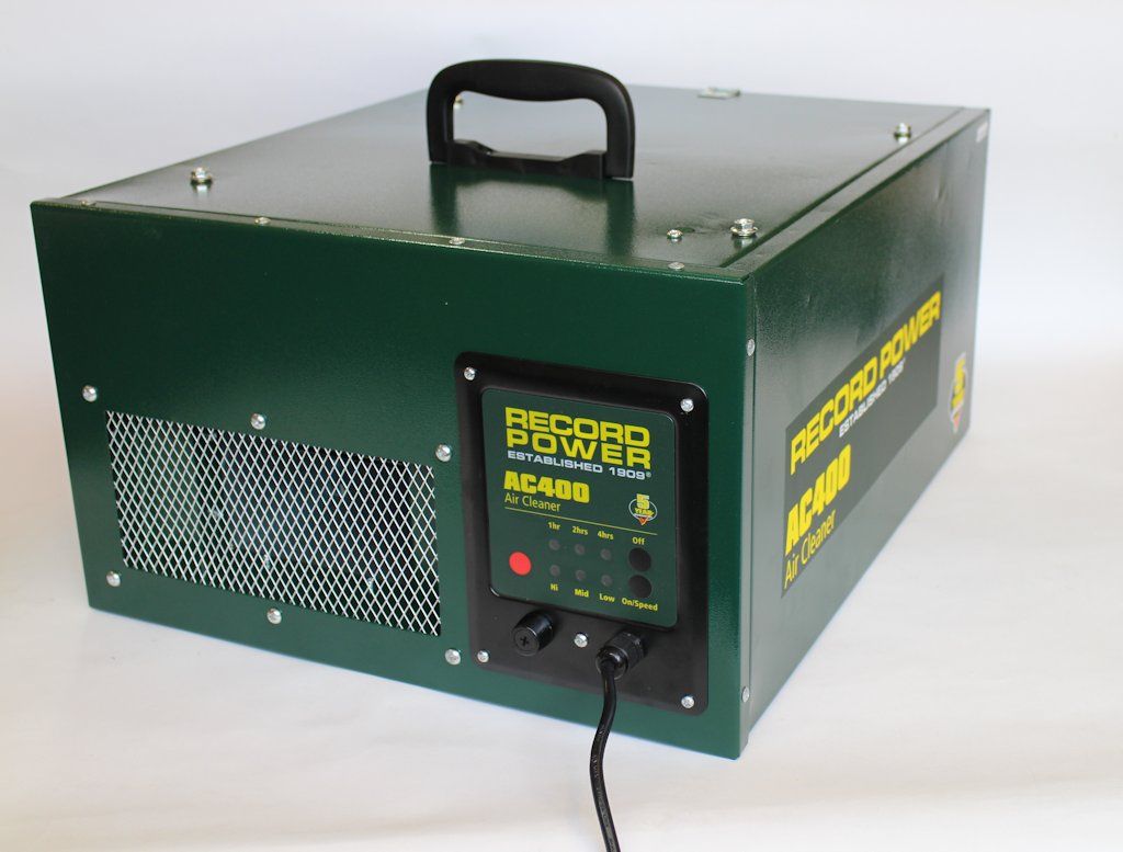 Mark Cass takes a look at the Record Power air cleaner/dust extractor