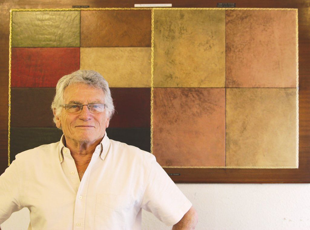 Traditional craftsman Victor Curd knows a lot about the art of skiving