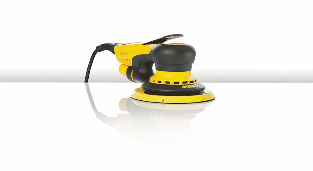 Ergonomic sanding gets smarter as Mirka upgrades its DEROS sander