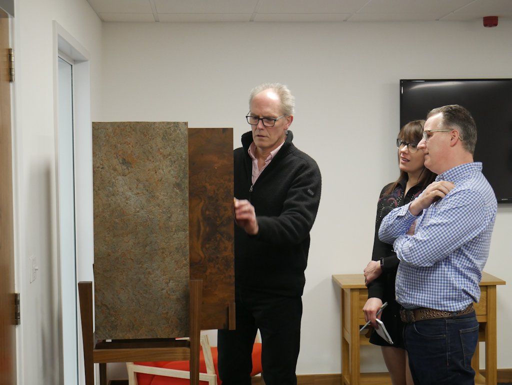 John Lloyd, Peter Sefton and Tegan Foley examine Nathan’s cabinet