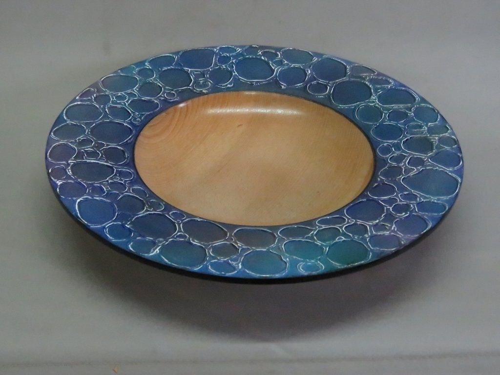 Colin Simpson’s Gesso platter