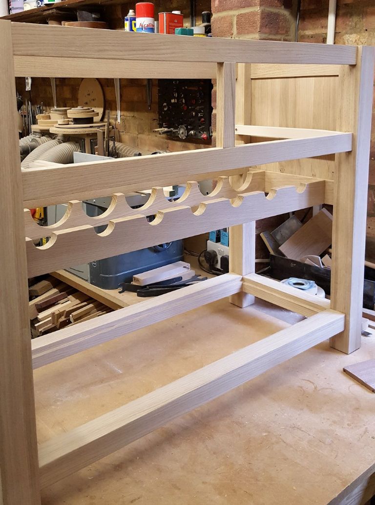 The completed frame