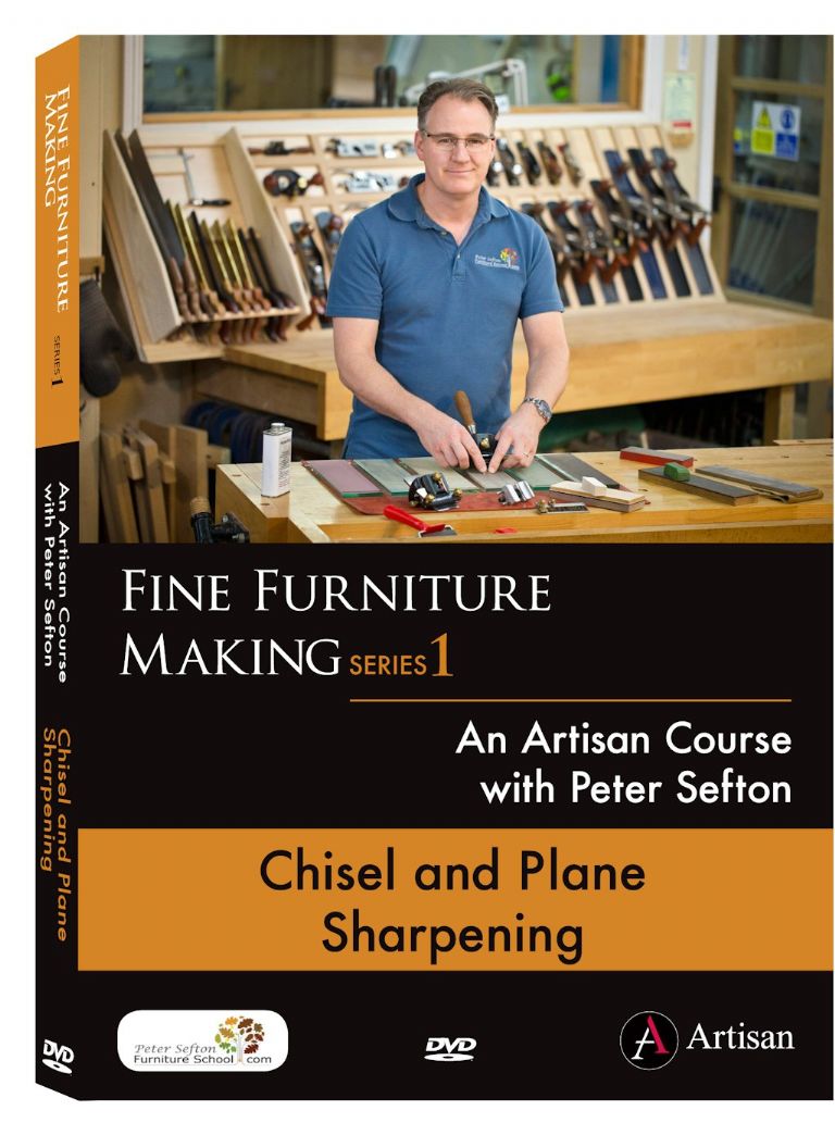 One of the two volumes from Peter Sefton’s new Fine Furniture Making DVD range