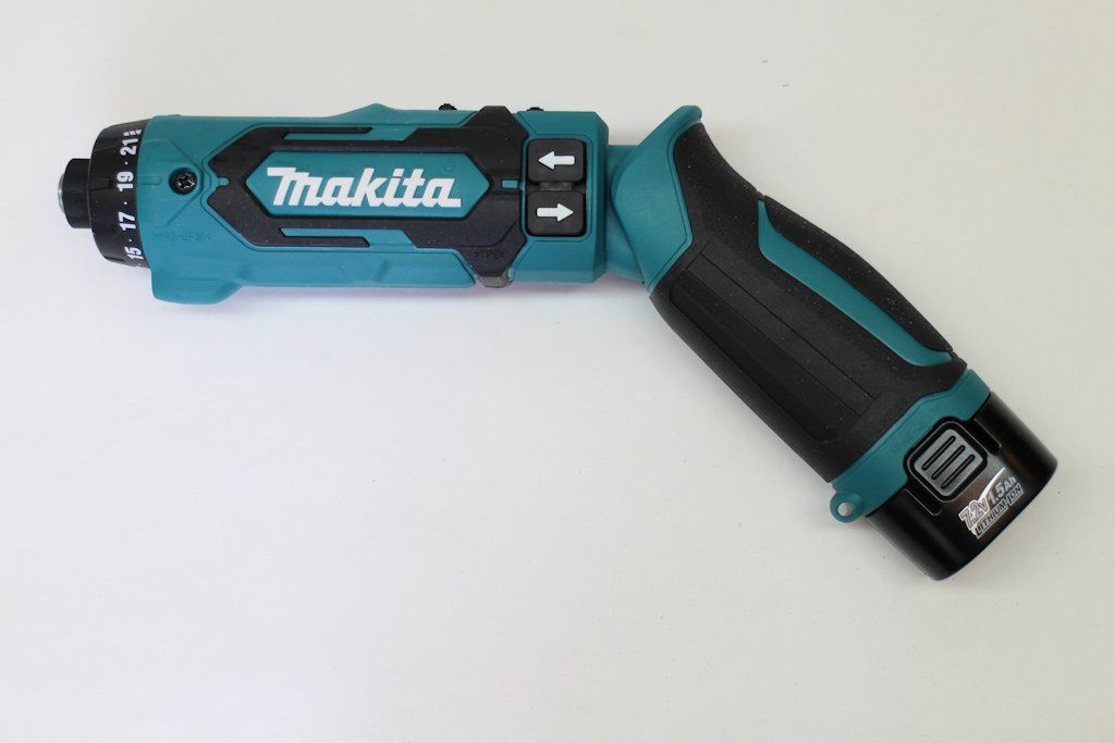 The Makita DF012DSE 7.2V Pencil Drill Driver is a great all-rounder
