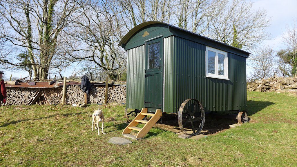A modern shepherd’s hut - the perfect rural idyll on wheels