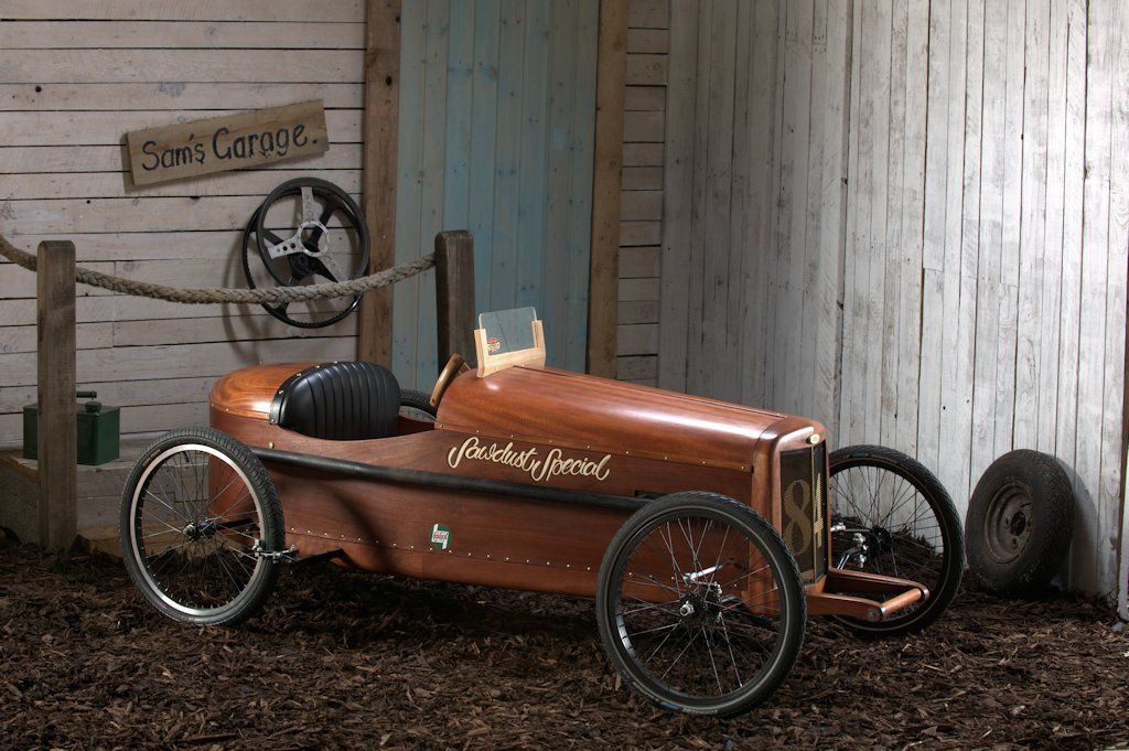Peter Vivian’s soapbox racer