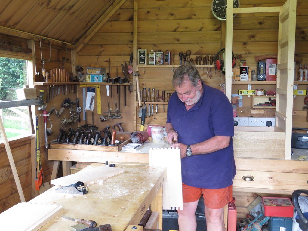 Roy Kitcher shows us around his workshop