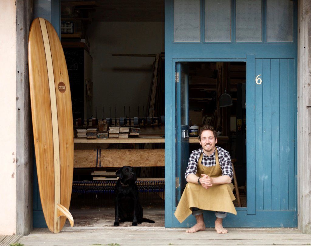 Join us in Porthtowan, Cornwall as we meet professional surfboard maker James Otter