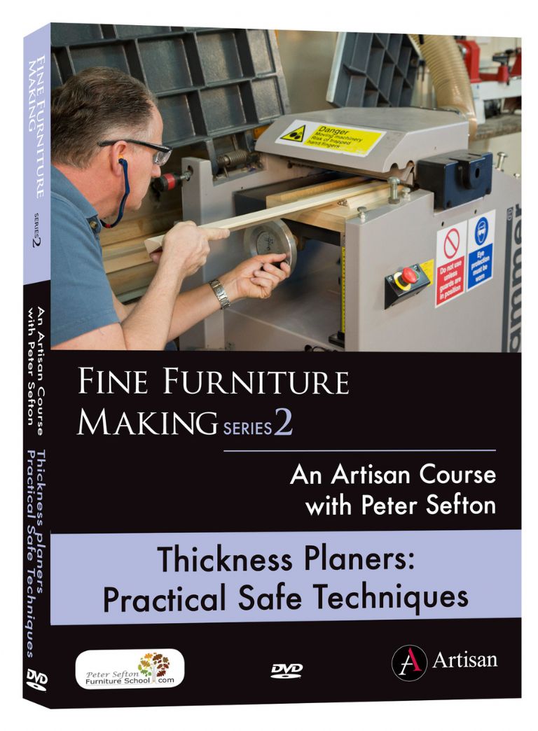 Peter Sefton’s Ultimate Thickness Planer DVD series - get your hands on a set today!