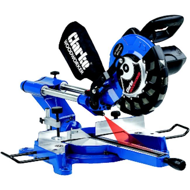 Fancy getting your hands on this Clarke CMS10S2 10in sliding compound mitre saw?