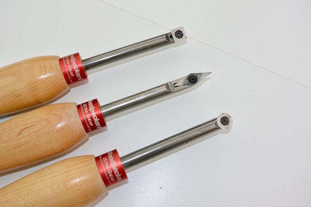 Woodpeckers Ultra-Shear Pen Size turning tools - 13in overall