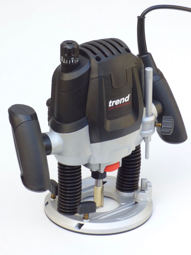 The Trend T7 2,100W plunge router is powerful in use and offers good value for money
