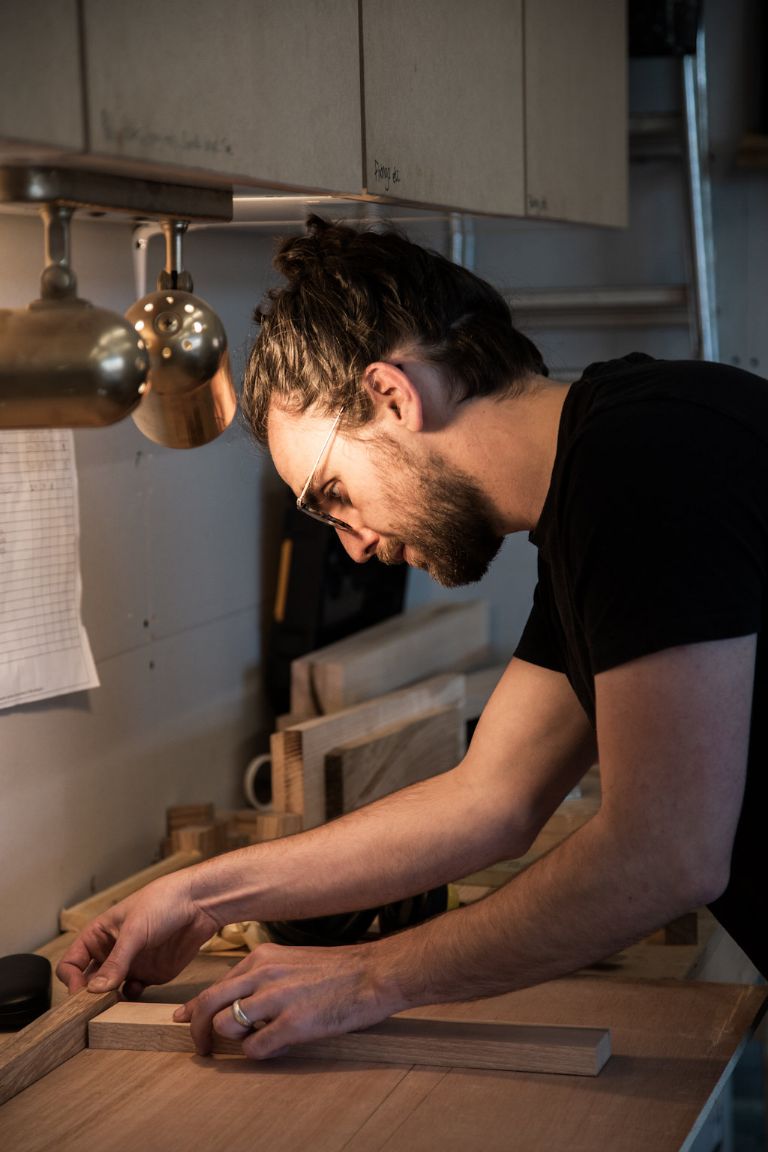 Furniture maker Aidan Donovan, who is profiled in this issue by Martin Pim-Keirle