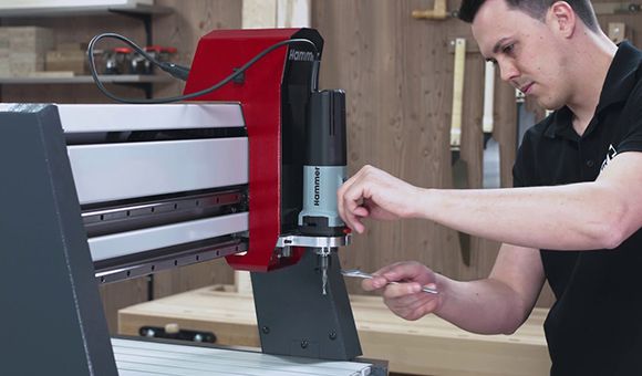 CNC creativity: the new Hammer CNC router - compact & precise | The Woodworker - Home Get Woodworking